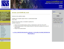 Tablet Screenshot of leishrisk.net